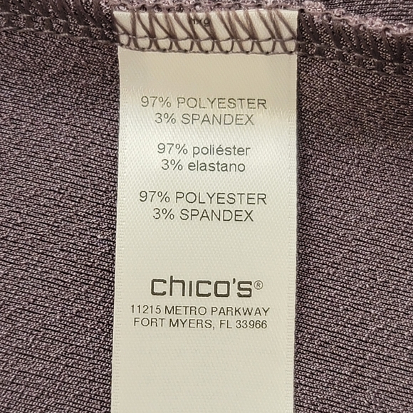 Easywear by Chico's  womens Sleeveles. Size  1 - Picture 9 of 10